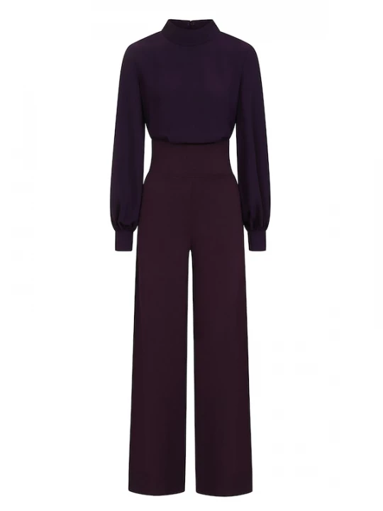 Foto van product HotSquash Jumpsuit aubergine