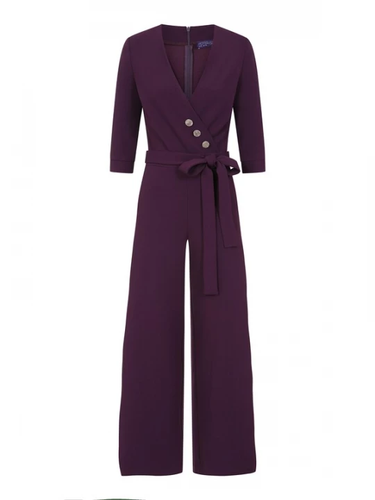 Foto van product HotSquash Jumpsuit donkerlila