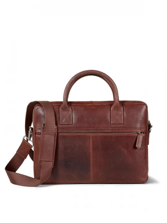 Foto van product Howard London Laptoptas 'Laptop Bag Evan Brown' bruin