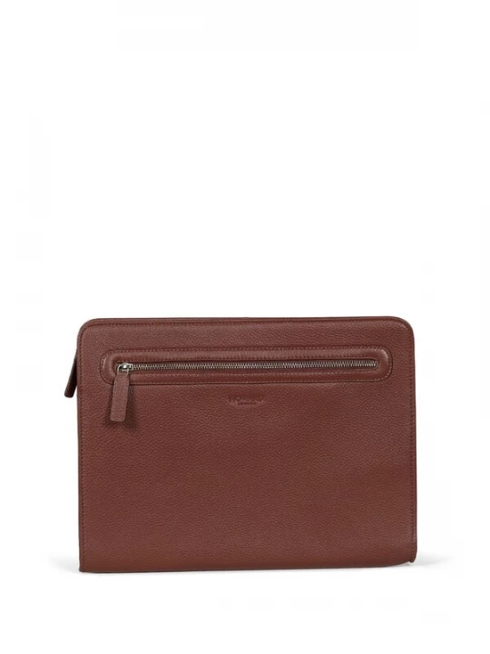 Foto van product Howard London Laptoptas 'Laptop Sleeve Sam Brown' bruin