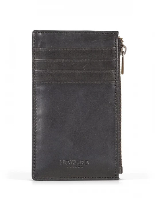 Foto van product Howard London Portemonnee 'Cardwallet Alvin Black' zwart