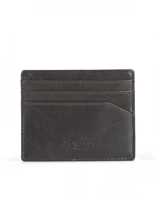 Foto van product Howard London Portemonnee 'Cardwallet Archer Black' zwart