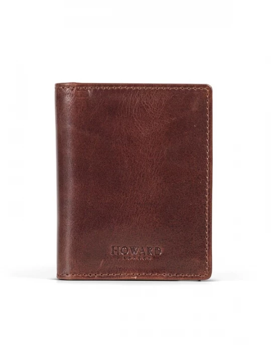 Foto van product Howard London Portemonnee 'Metalcase Cardwallet Brown' bruin