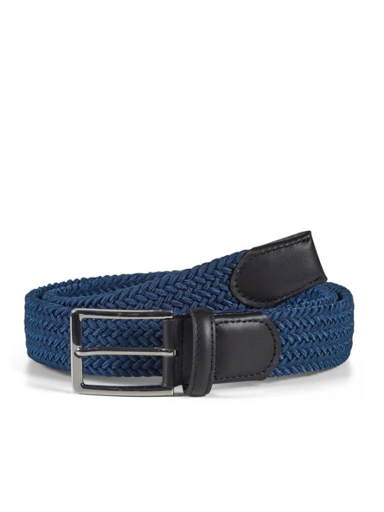 Foto van product Howard London Riem 'Braided Belt Marvin Blue' blauw