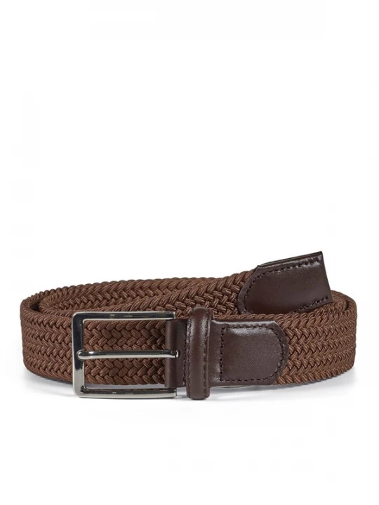 Foto van product Howard London Riem 'Braided Belt Marvin Mid Brown' bruin