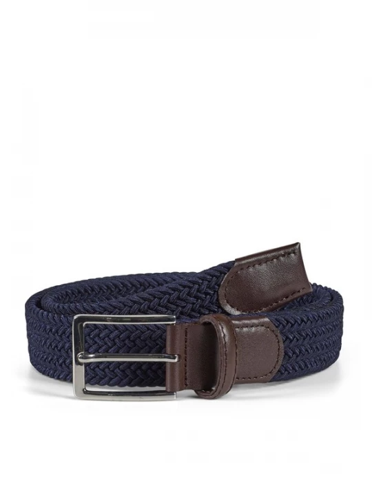 Foto van product Howard London Riem 'Braided Belt Marvin Navy' navy