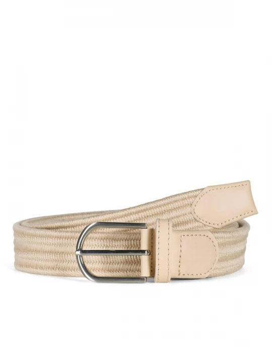 Foto van product Howard London Riem 'Braided Stretch Belt Lee Beige' beige