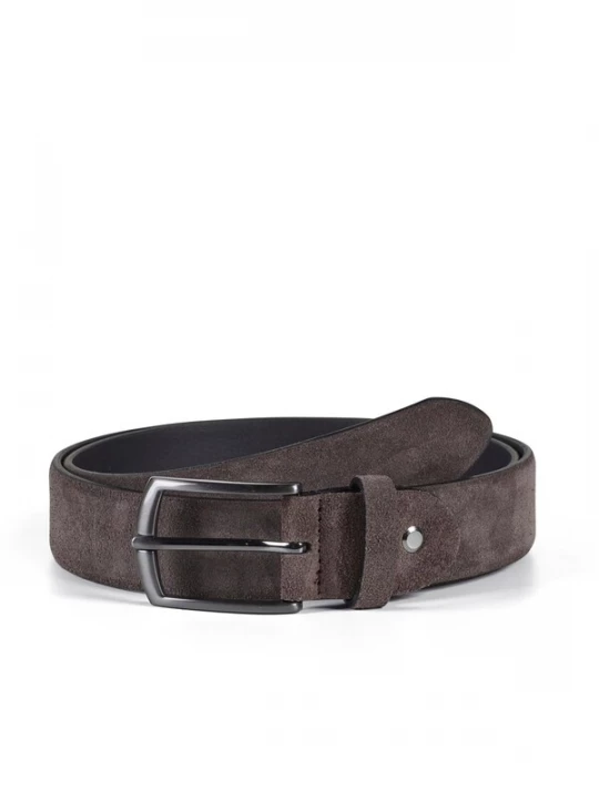 Foto van product Howard London Riem 'Howard Belt Zack Grey' grijs