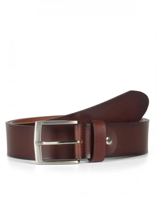 Foto van product Howard London Riem 'Howard Leather Belt Alexis Dark Brown' donkerbruin