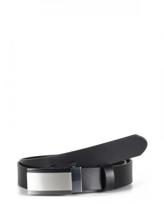Foto van product Howard London Riem 'Leather Belt Edward' zwart