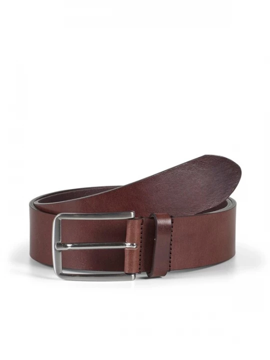 Foto van product Howard London Riem 'Leather Jeans Belt Asher Dark Brown' donkerbruin
