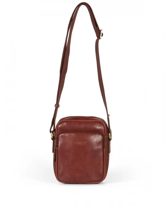Foto van product Howard London Schoudertas 'Cross Body Bag Eddie Brown' bruin
