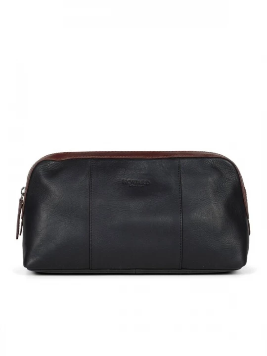 Foto van product Howard London Toilettas 'Washbag Cooper Black' zwart