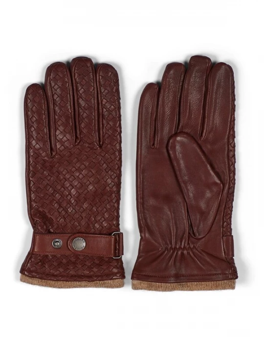 Foto van product Howard London Vingerhandschoenen 'Axel' bruin