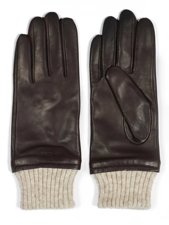 Foto van product Howard London Vingerhandschoenen 'Ella' donkerbruin