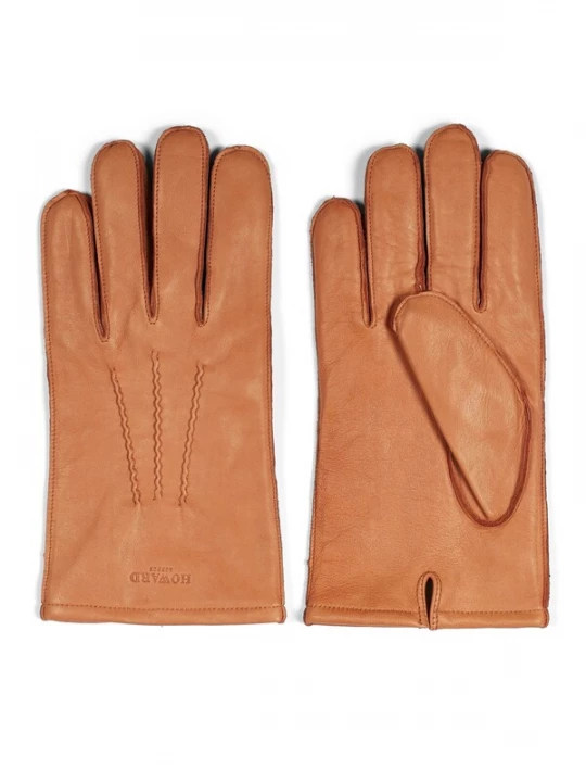 Foto van product Howard London Vingerhandschoenen 'William' camel
