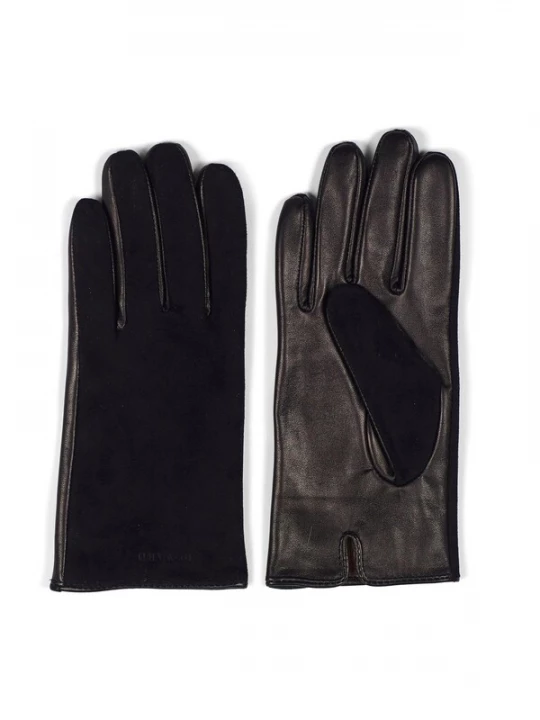 Foto van product Howard London Vingerhandschoenen 'Women's Leather Gloves Luna Black' donkerbruin