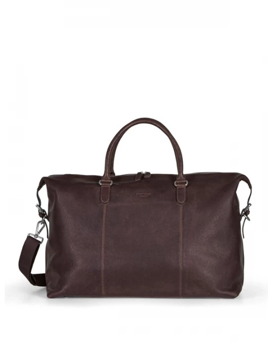 Foto van product Howard London Weekendtas 'Weekend Bag Jacob Dark Brown' donkerbruin
