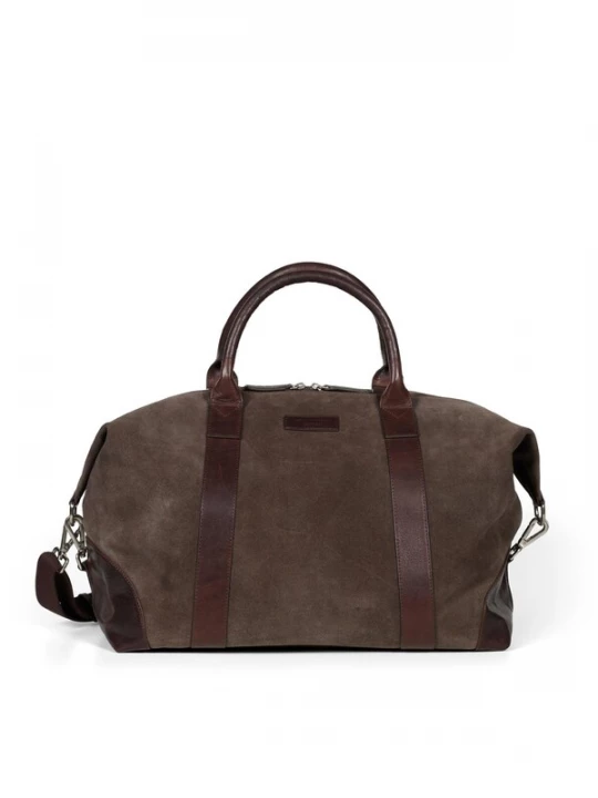 Foto van product Howard London Weekendtas 'Weekend Bag Steven Suede Brown' bruin