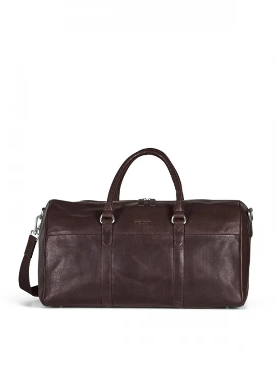 Foto van product Howard London Weekendtas 'Weekend Bag Victor Dark Brown' donkerbruin