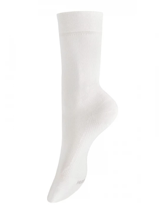 Foto van product Hudson Sokken 'Dry Cotton' wit