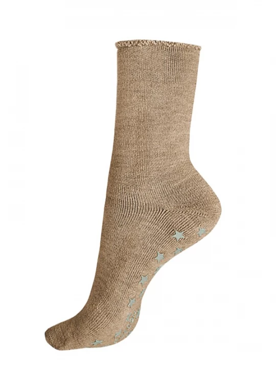 Foto van product Hudson Sokken 'Homepads' donkerbeige