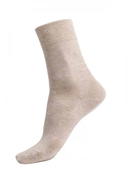 Foto van product Hudson Sokken 'Relax Cotton' beige gemêleerd