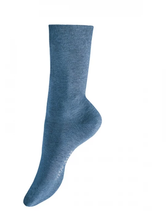 Foto van product Hudson Sokken 'Relax Cotton' blauw gemêleerd