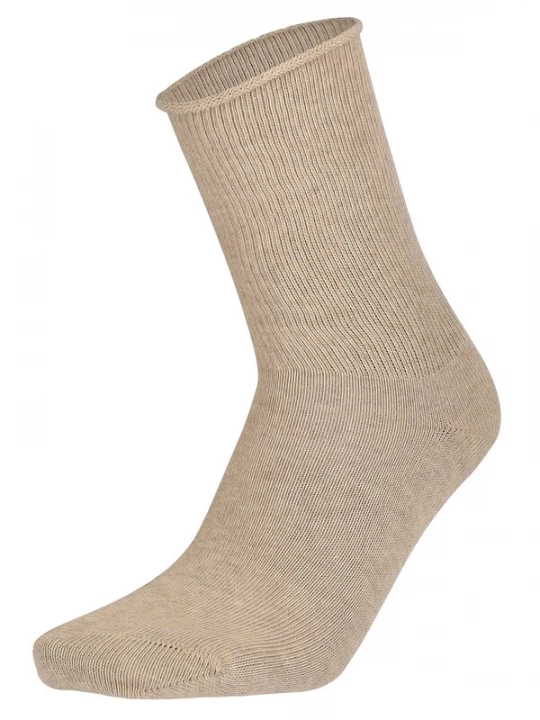 Foto van product Hudson Sokken 'Relax Soft' taupe / donkerbeige