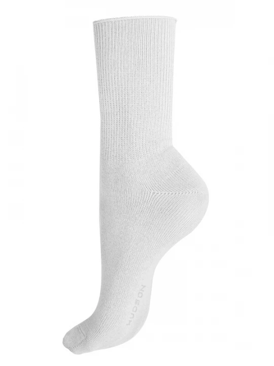 Foto van product Hudson Sokken 'Relax Soft' wit