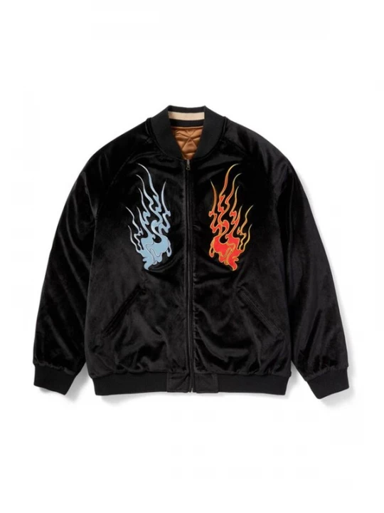 Foto van product HUF Tussenjas 'DESTRUCTIVE SKAJYAN JACKET BLACK' zwart