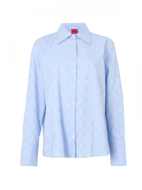 Foto van product HUGO Blouse 'Erselia' lichtblauw