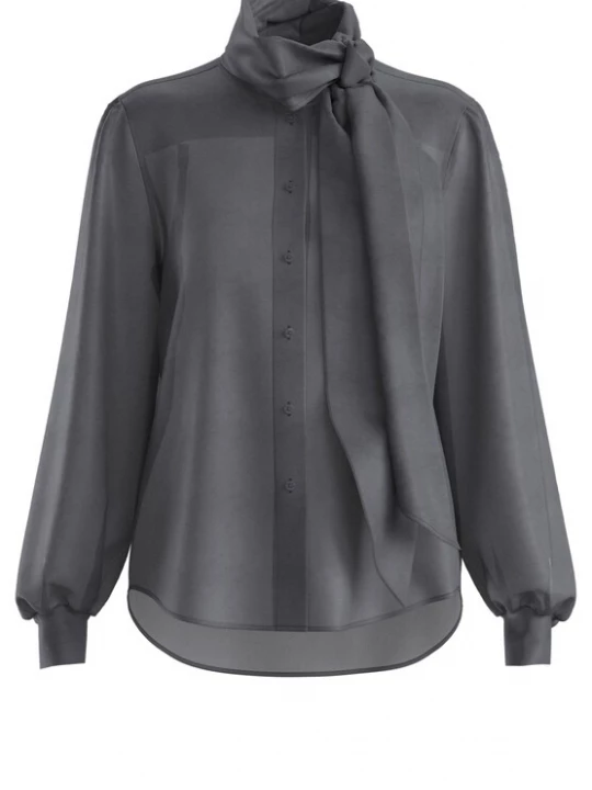 Foto van product HUGO Blouse grijs