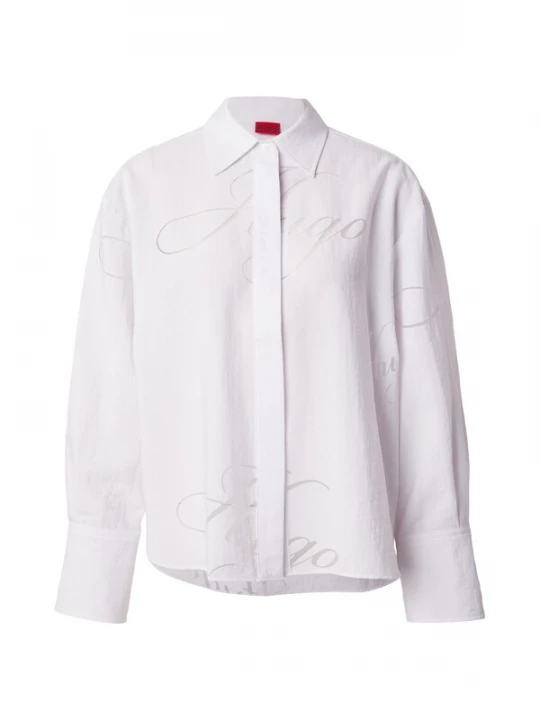 Foto van product HUGO Blouse zilver / wit
