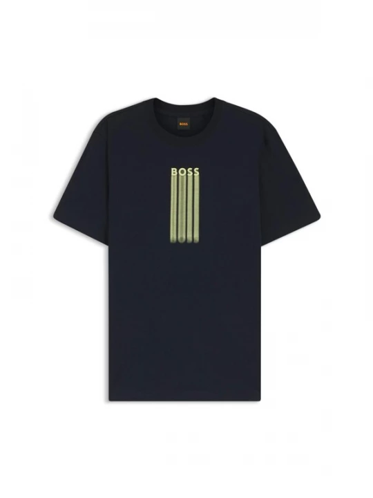 Foto van product HUGO BOSS Shirt 'BOSS - Heren t-shirt' marine