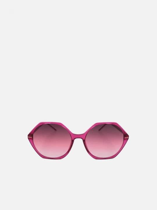 Foto van product HUGO BOSS Zonnebril 'Hugo Boss BOSS 1585 / S Grey / 18 / 140 Women Sunglasses' rood
