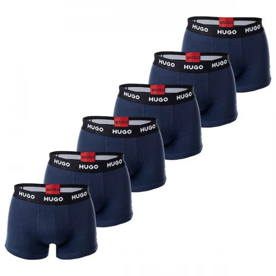 Foto van product HUGO Boxershorts blauw / zwart / wit