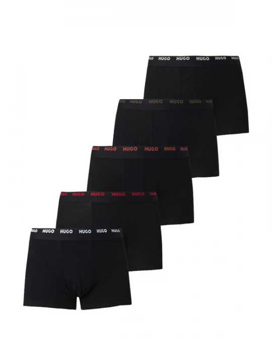 Foto van product HUGO Boxershorts crème / kaki / rood / zwart