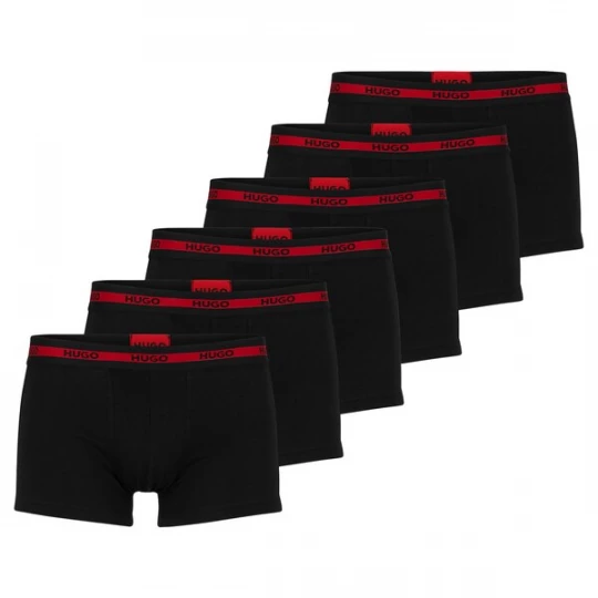 Foto van product HUGO Boxershorts lichtrood / zwart