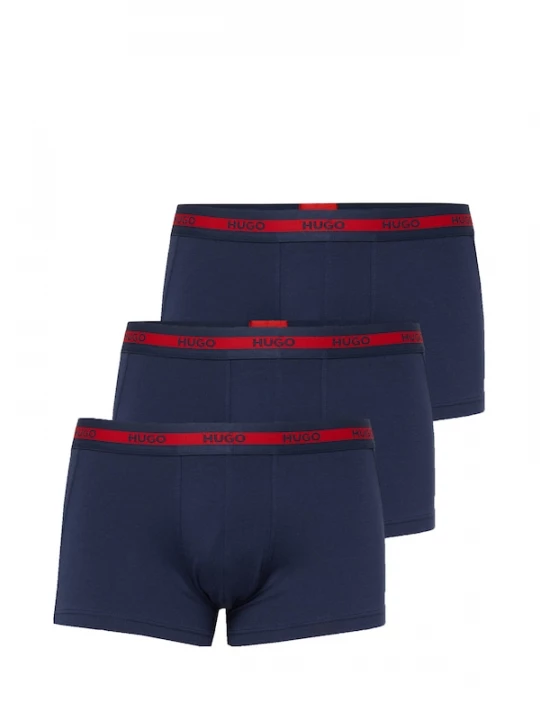 Foto van product HUGO Boxershorts nachtblauw / rood / zwart