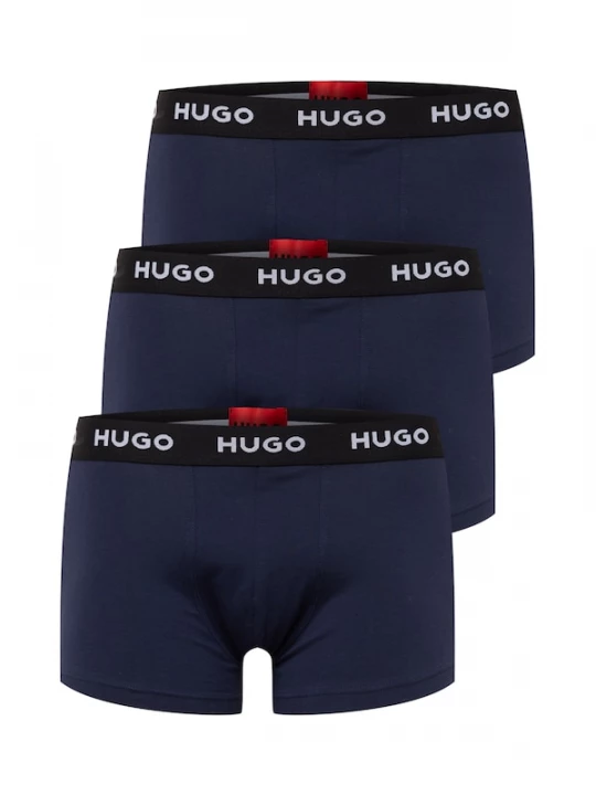 Foto van product HUGO Boxershorts navy / zwart / wit