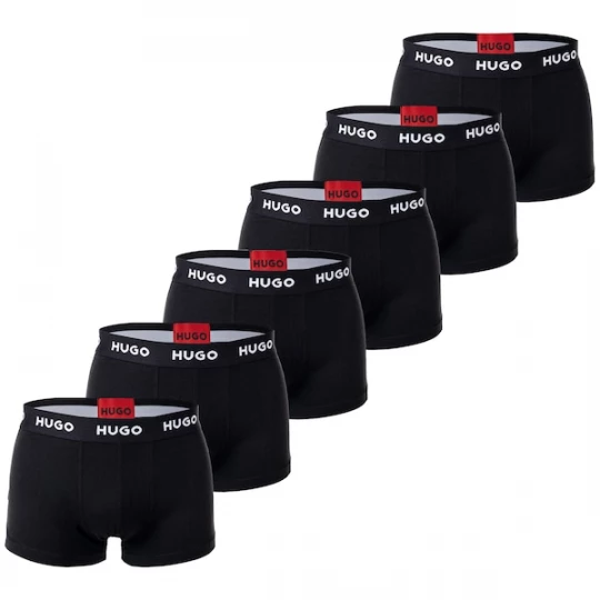 Foto van product HUGO Boxershorts rood / zwart / wit