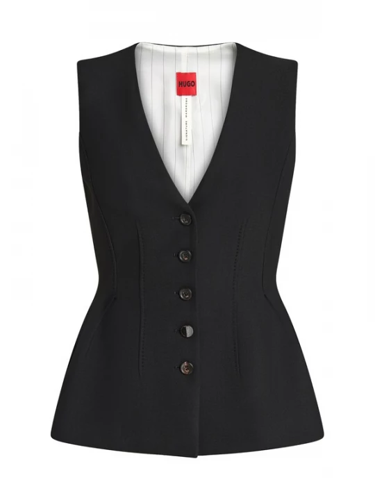 Foto van product HUGO Gilet 'Anena' zwart
