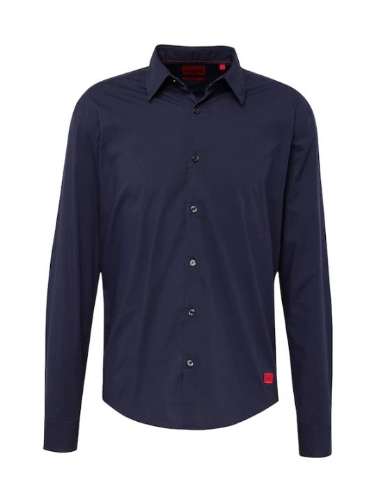 Foto van product HUGO Overhemd 'Ermo' blauw / rood