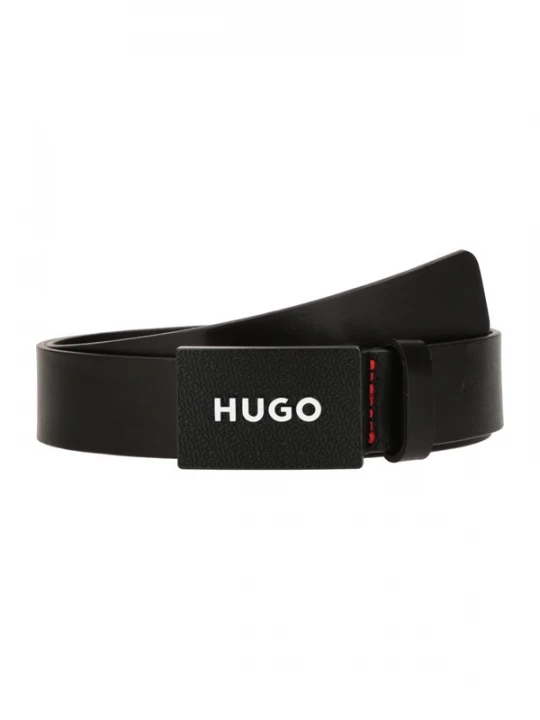 Foto van product HUGO Riem 'Gilao-Z' zwart / offwhite