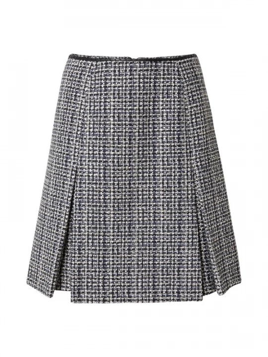 Foto van product HUGO Rok 'Ratira-1' navy / zwart / wit