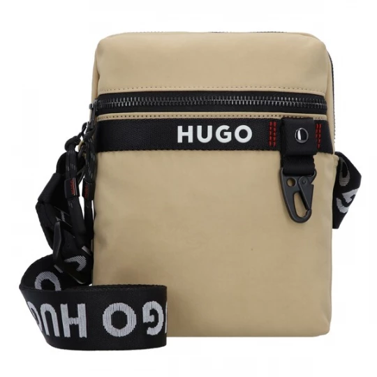 Foto van product HUGO Schoudertas 'Dusky' beige / zwart / wit