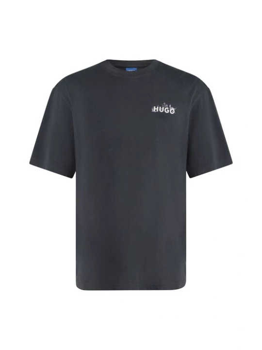 Foto van product HUGO Shirt antraciet / wit