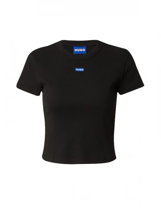 Foto van product HUGO Shirt blauw / zwart / wit