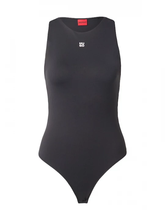 Foto van product HUGO Shirt body 'Dasiel' zwart / wit
